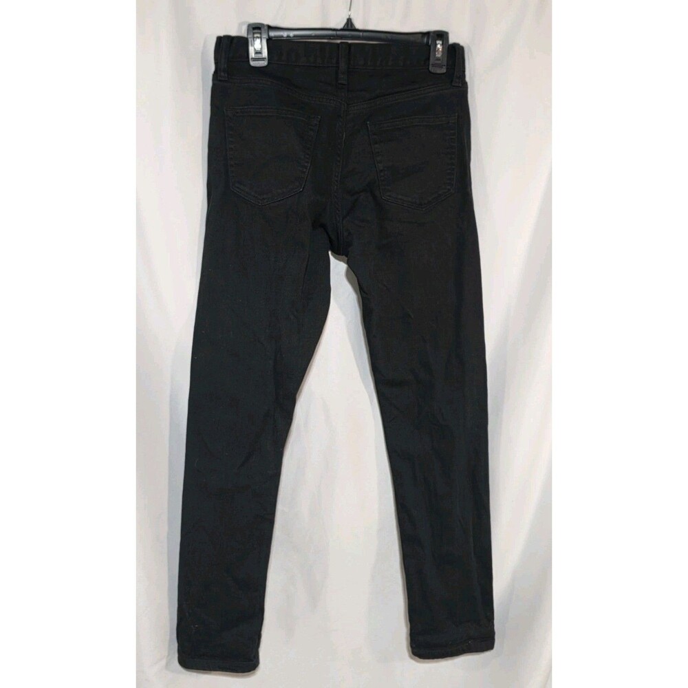 Uniqlo Mens Stretch Selvedge Slim Fit Jeans Black 30x34 Tag (Measures 29x29) EUC - Picture 3 of 9